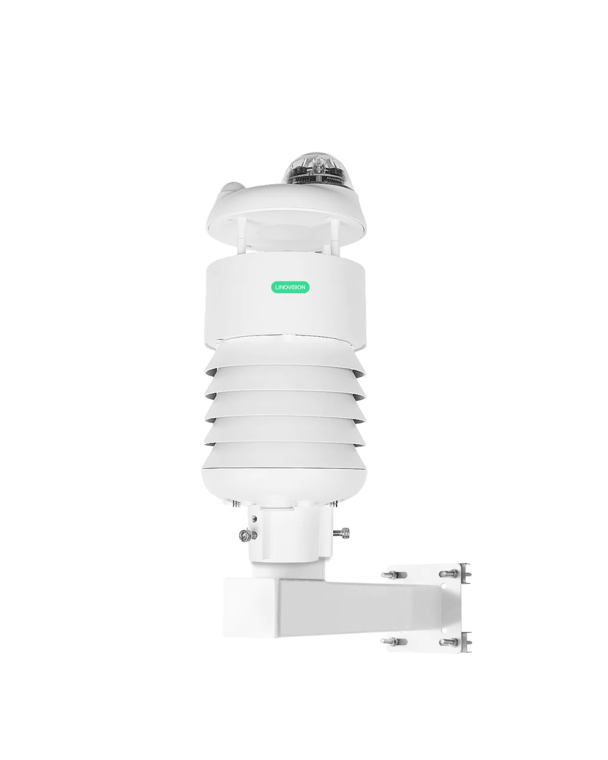 محطة الطقس 7 في 1 RS485 Modbus  لدرجة الحرارة والرطوبة والضغط الجوي والضوء وهطول الأمطار وسرعة الرياح واتجاهها