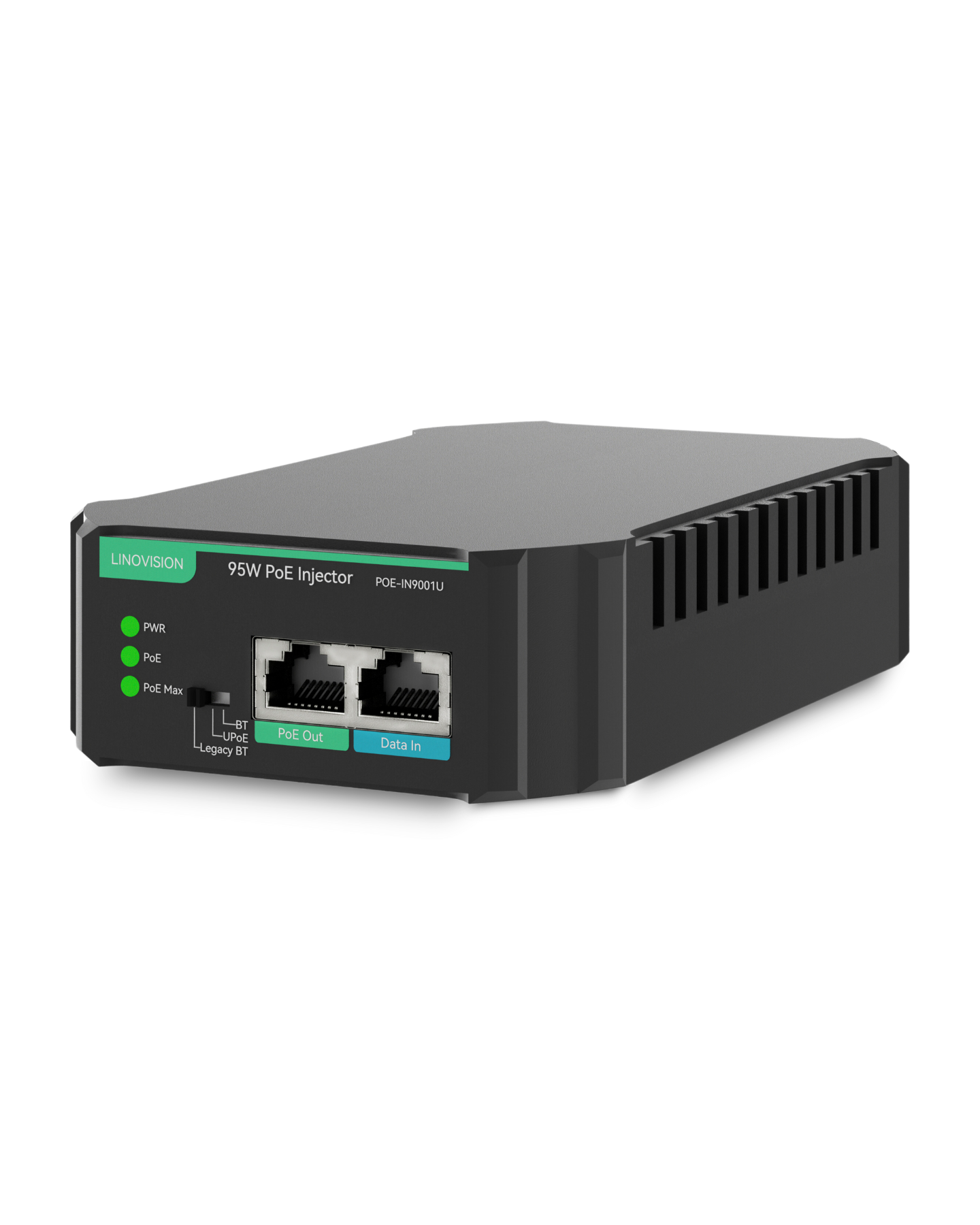 حاقن PoE جيجابت 90W 802.3bt، متوافق مع أجهزة PD القياسية وغير القياسية القديمة